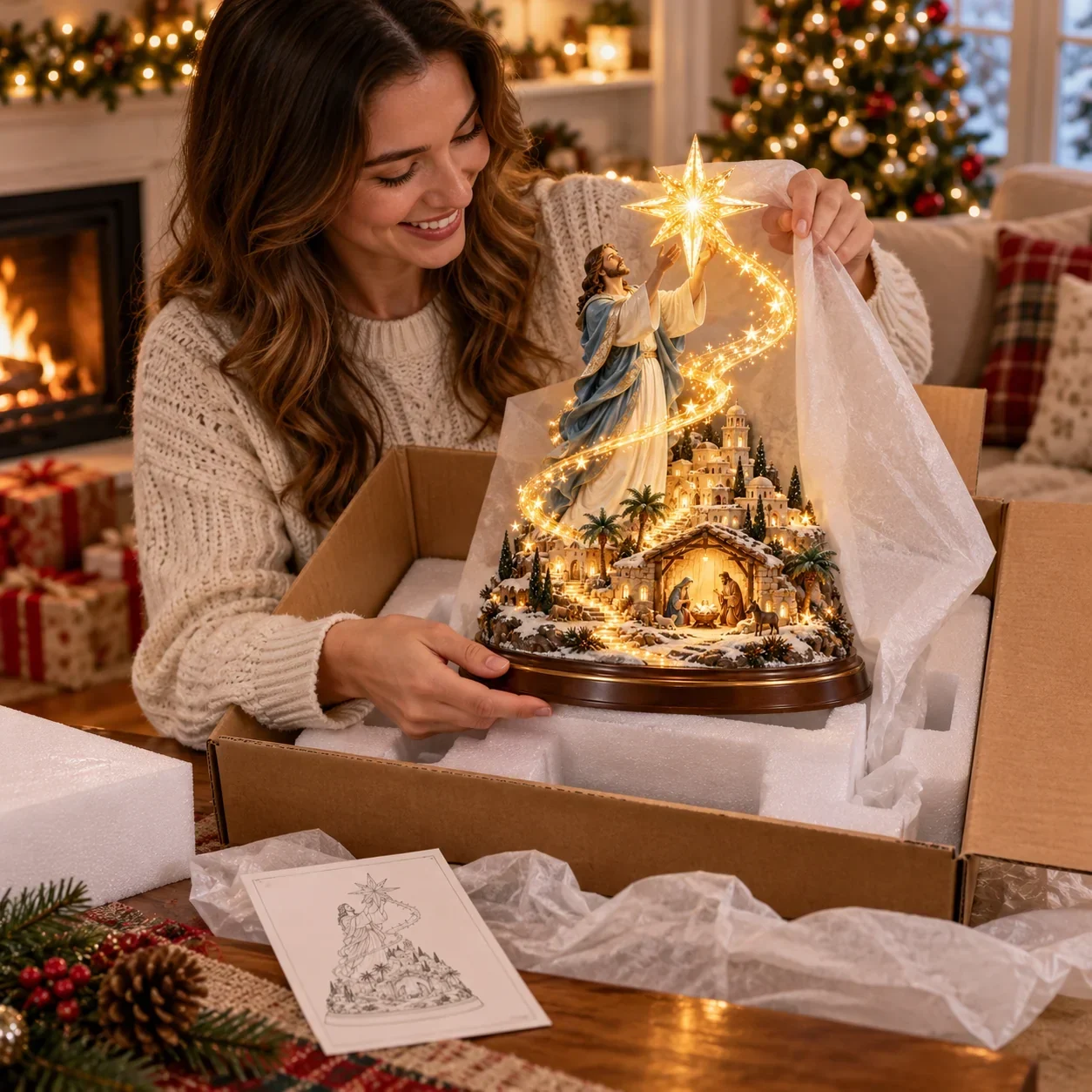 Bethlehem Star of Hope packaging and gift presentation