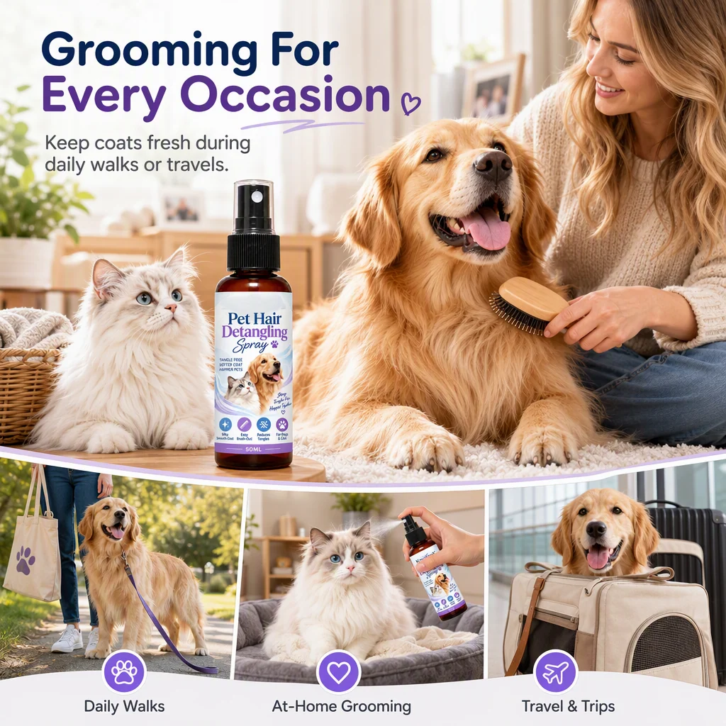 Pet detangling and grooming spray – product image 5