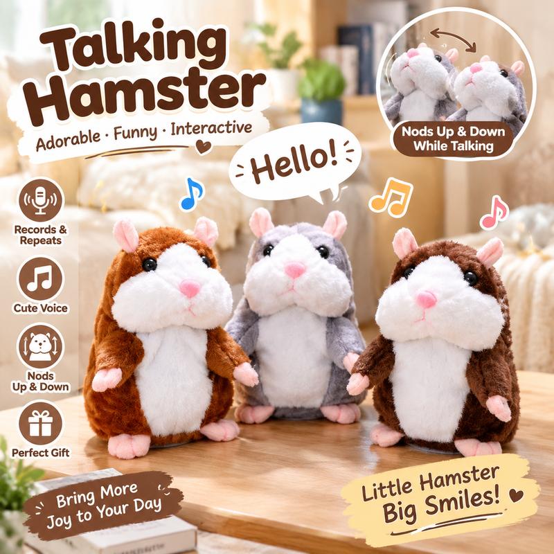 Talking Hamster Plush