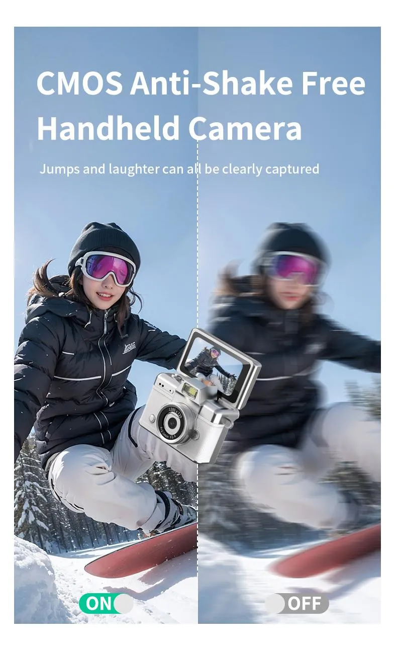 Mini Digital Camera with 1.47 in LCD Screen 1080P Feel of Old 90s Photographs, Keychain Size, Birthday Gifts,Christmas Gifts