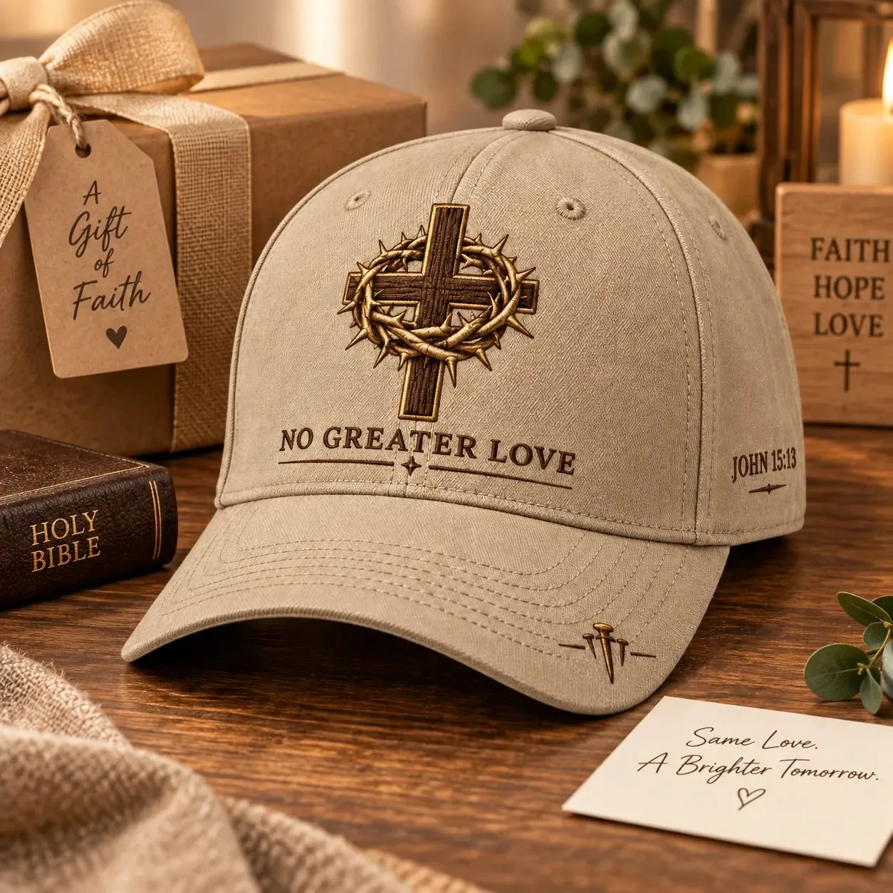 Christian faith baseball cap