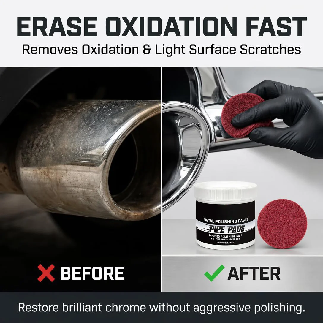 Chrome surface polishing and restoration