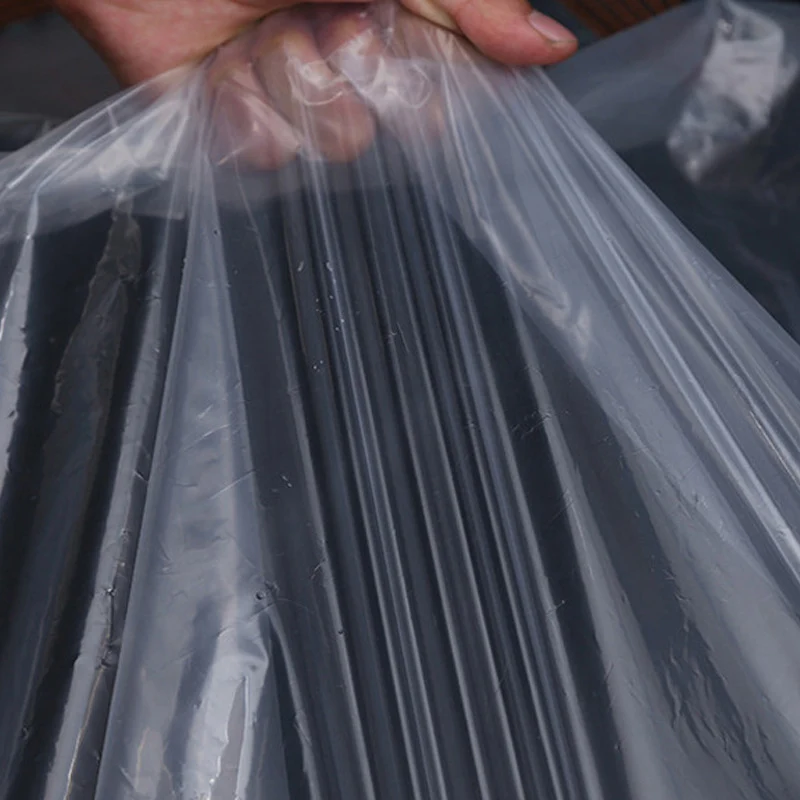 Transparent PE tarp for natural light and weather protection