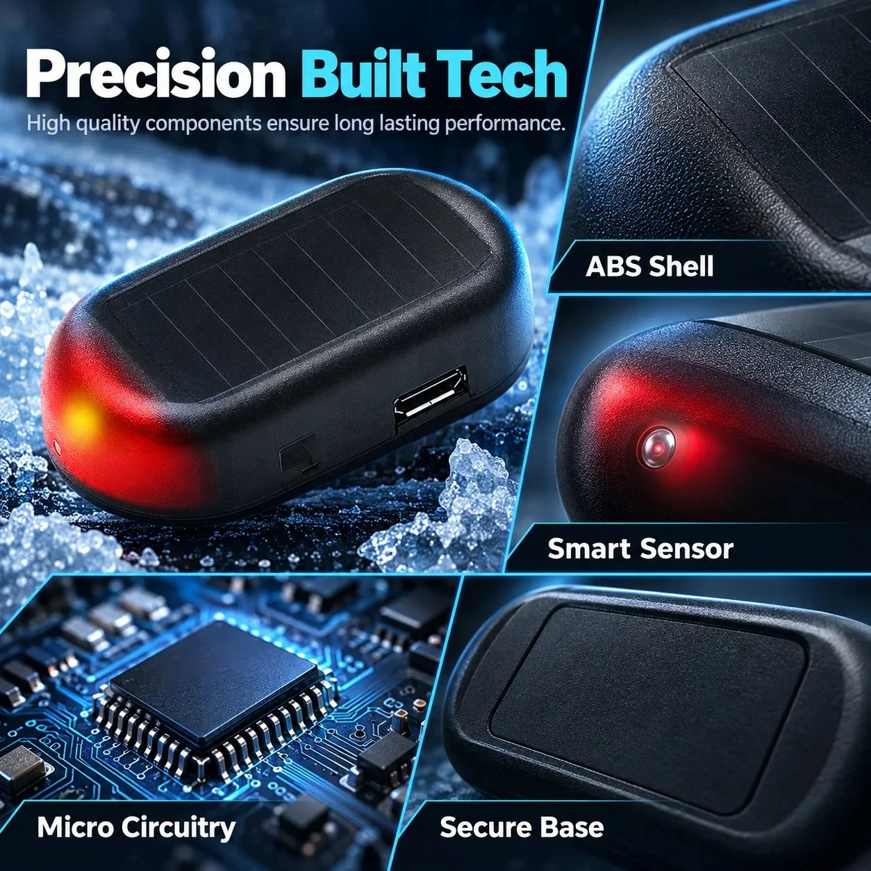 Compact antifreeze instrument construction and component details
