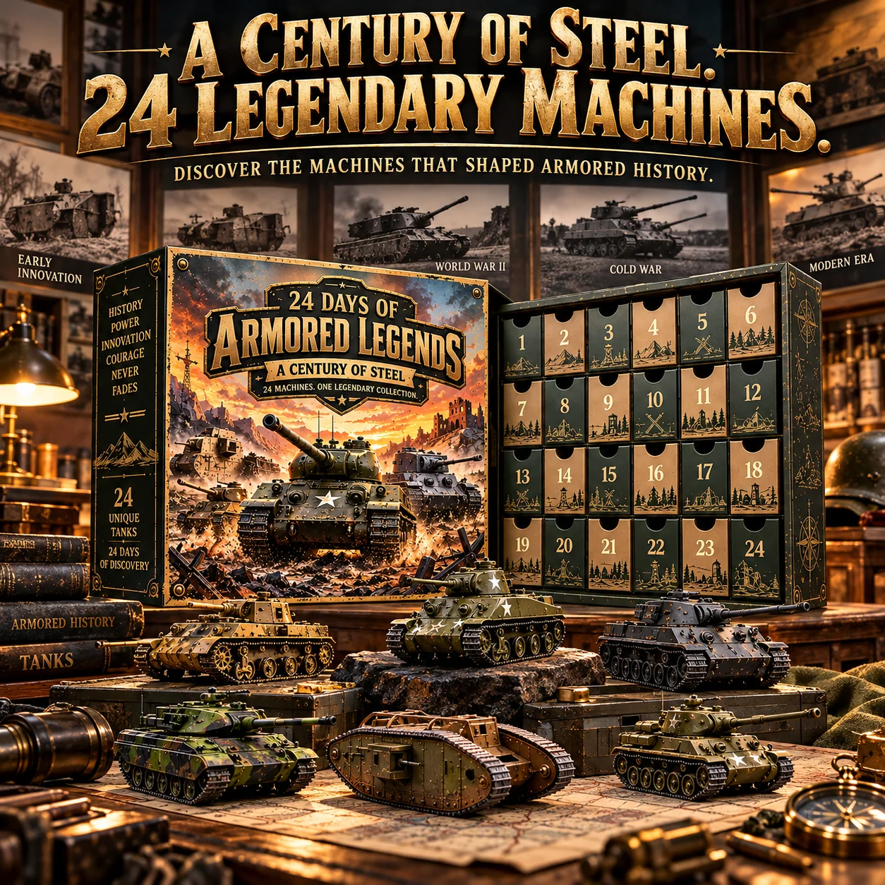 Armored Legends historical tank collection