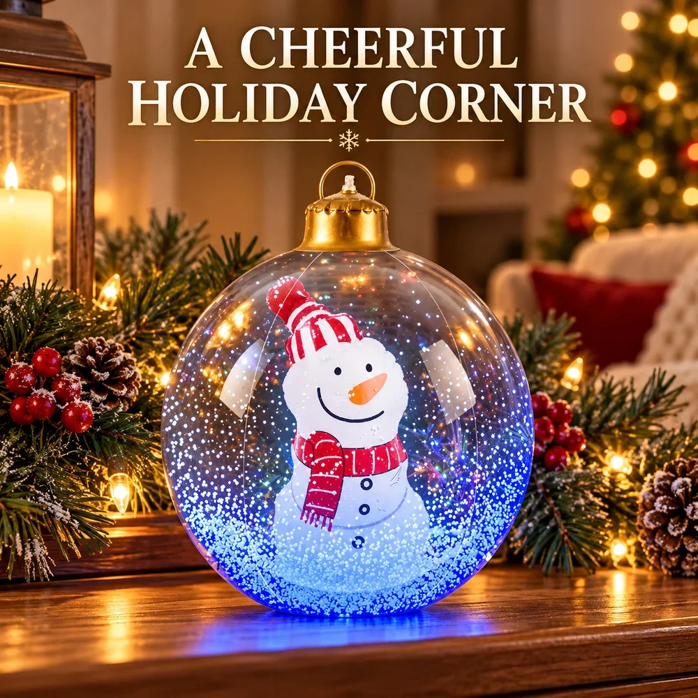 A CHEERFUL HOLIDAY CORNER