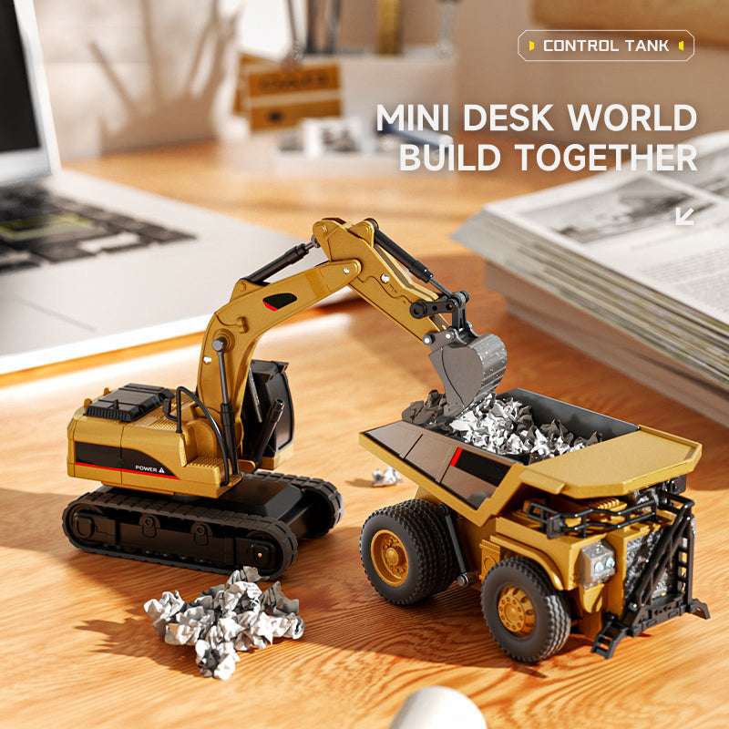 Mini RC Construction Vehicle Set