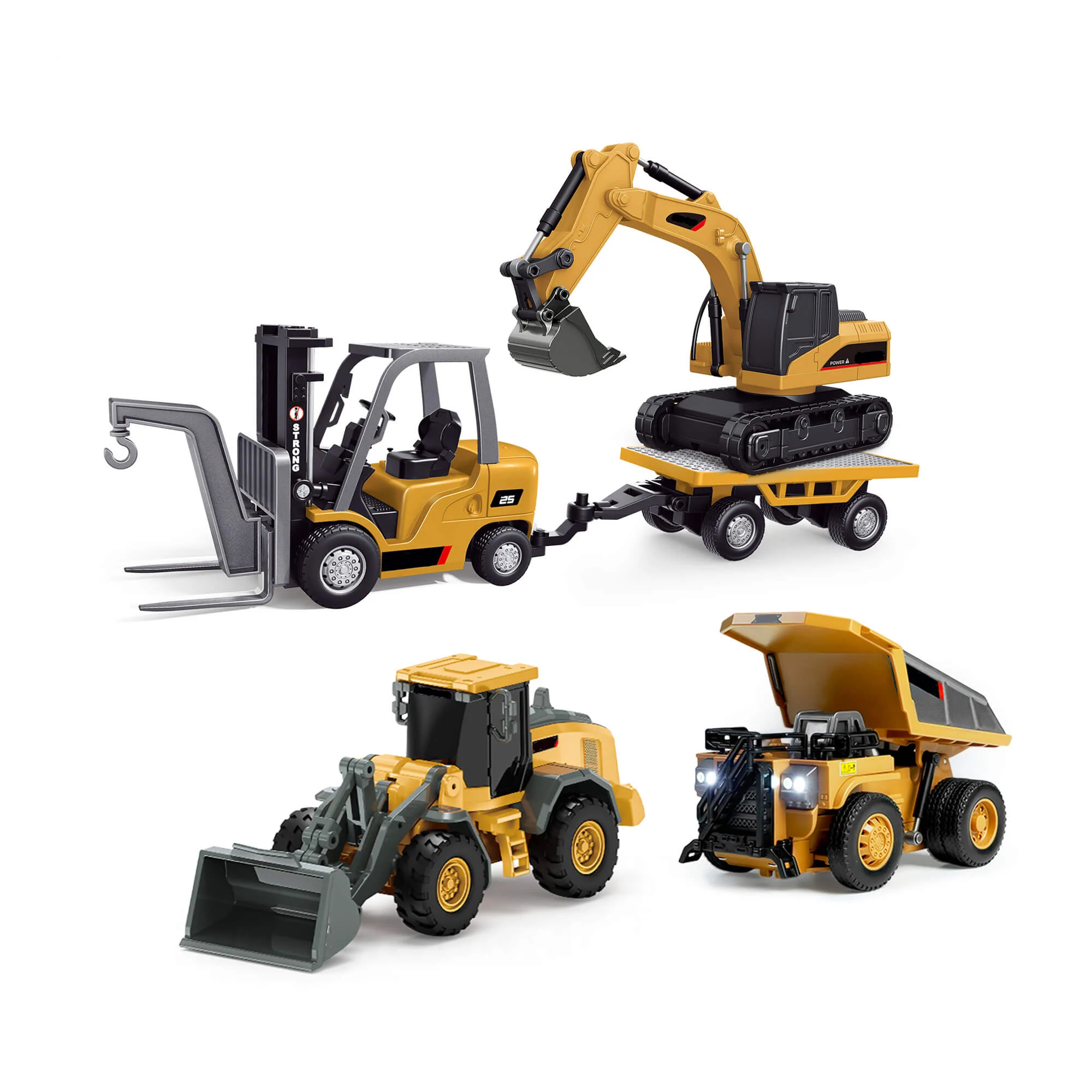 RC construction vehicles