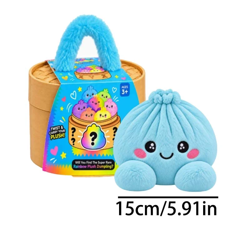 Squishy dumpling plush size reference