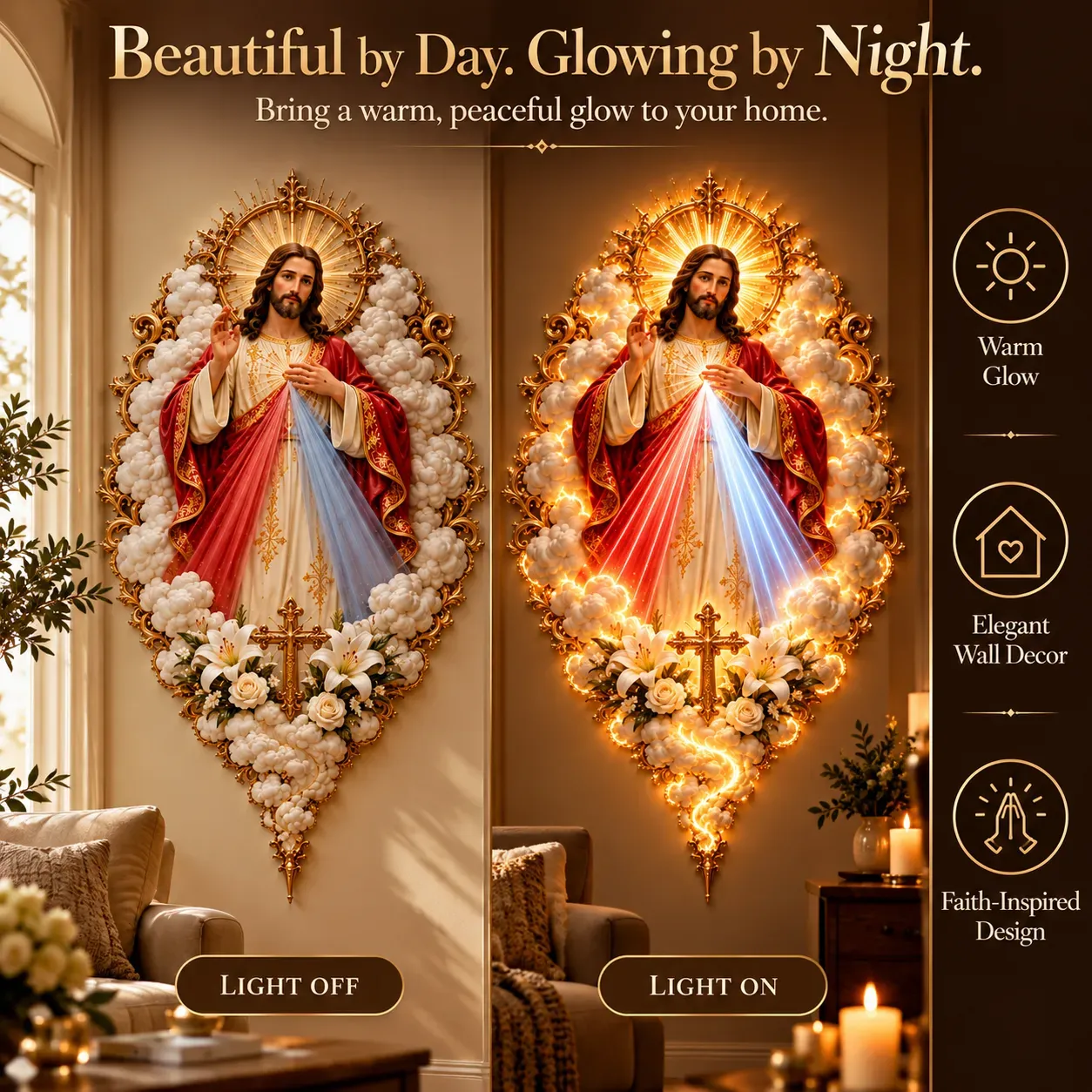 Divine Mercy Jesus Wall Art