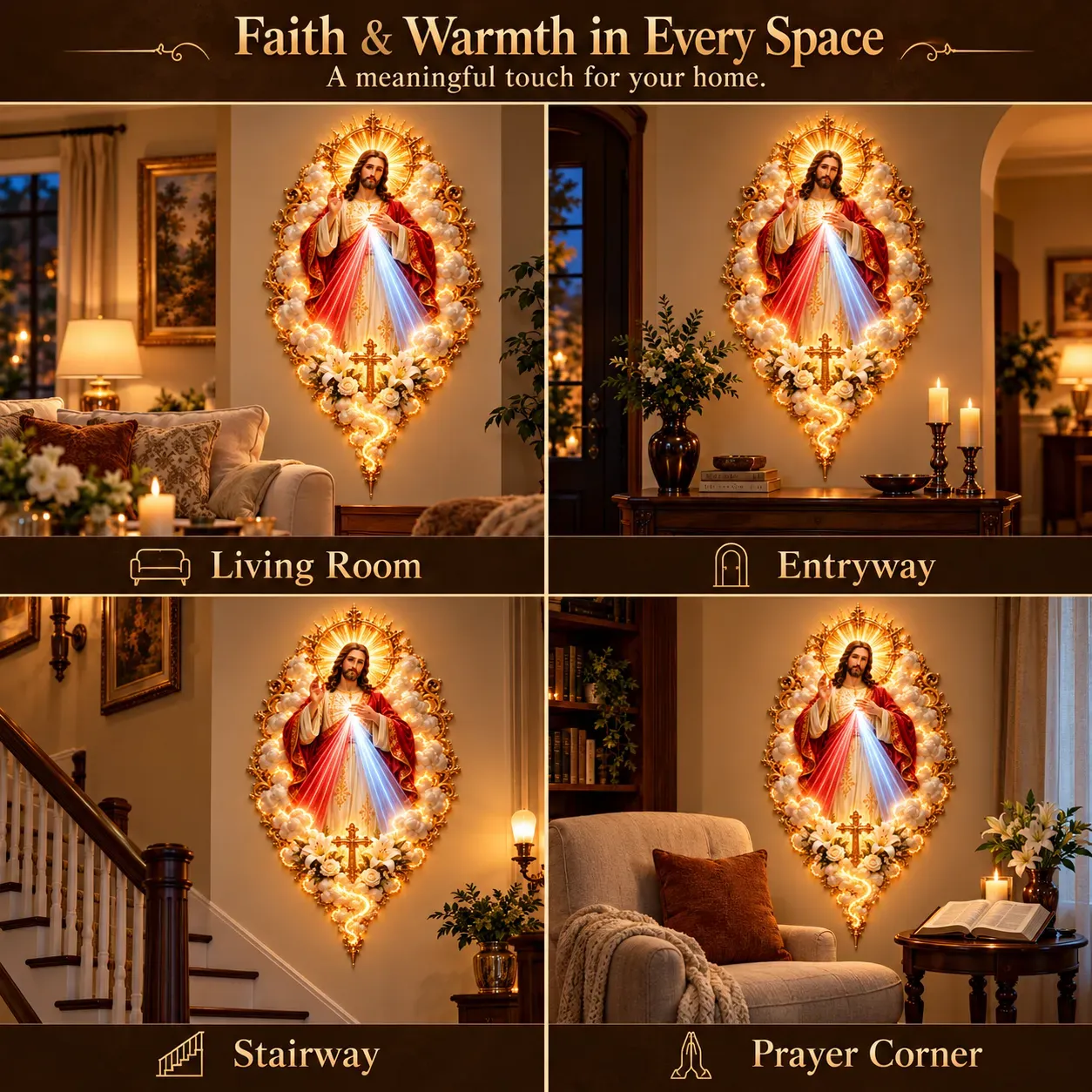 Wall Art Displayed in Home