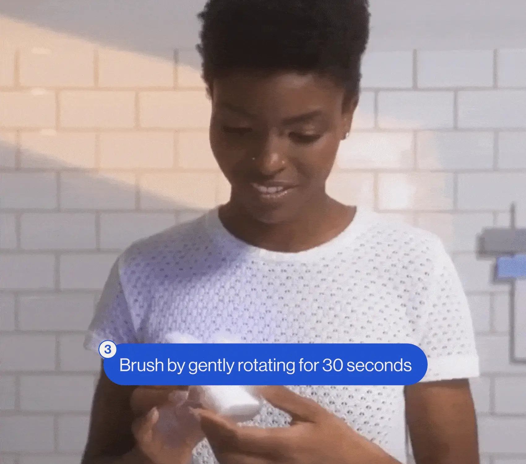 How to use U-shaped electric toothbrush