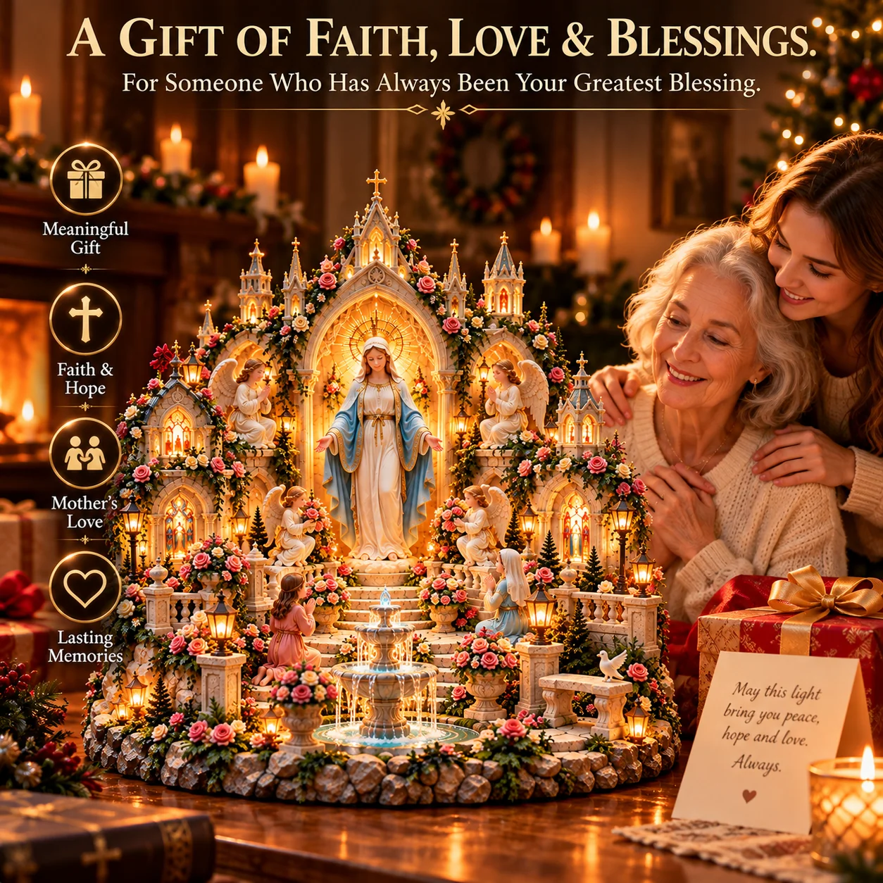 Meaningful Virgin Mary sanctuary gift for mother and family