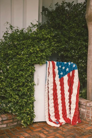 Soft flannel blanket material