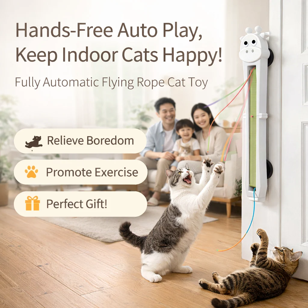 Interactive cat toy with adjustable movement