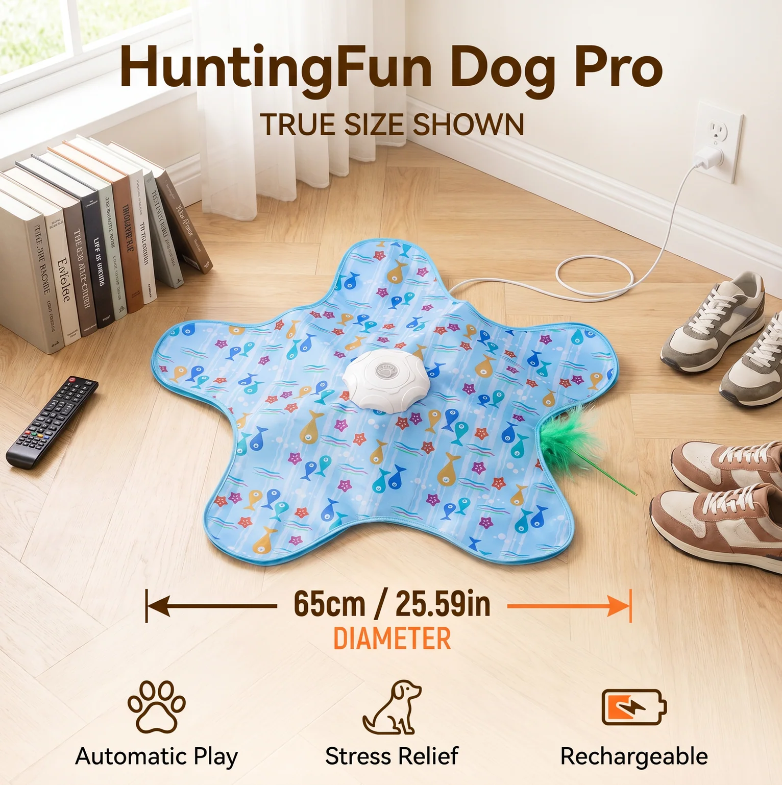 Interactive Dog Toy Size