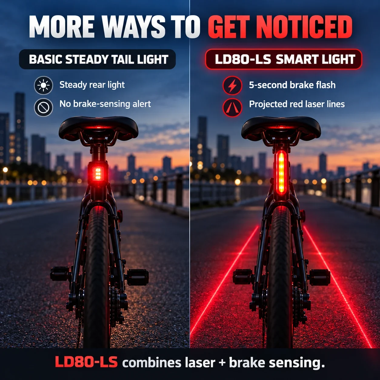 Basic tail light vs smart brake light