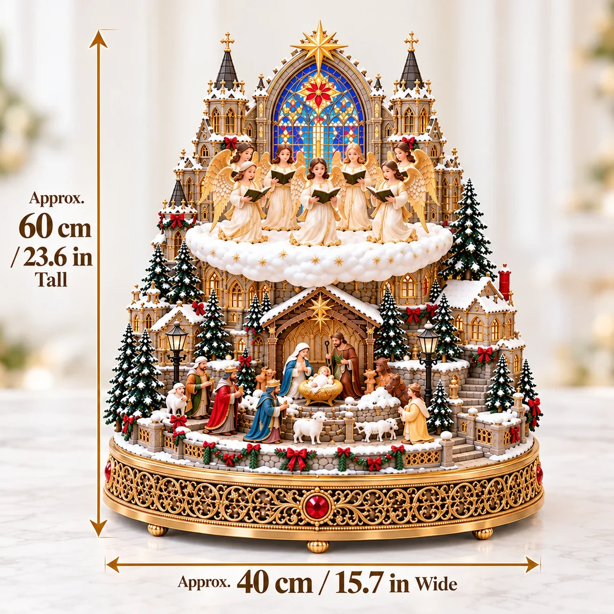 Christmas Nativity Village Home Display