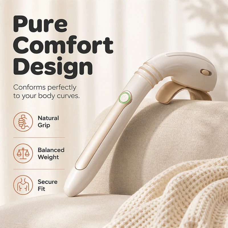 Massager Materials and USB Type-C Charging Interface
