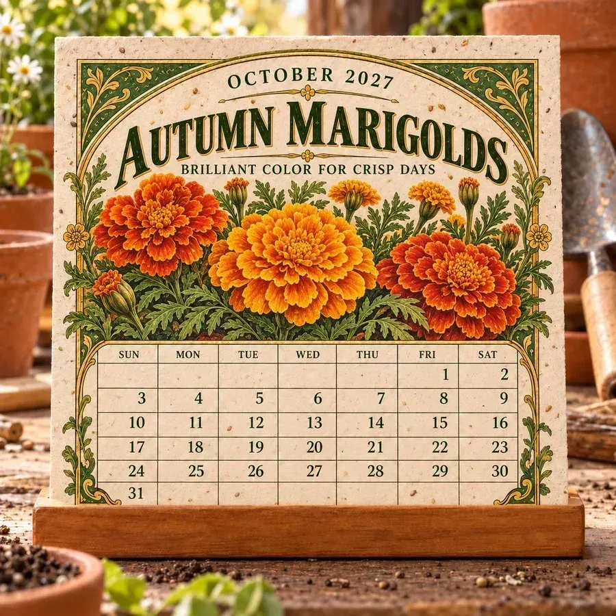 🍂 Autumn marigolds