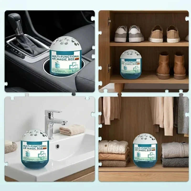 Air Magic Box in car shoe cabinet bathroom and wardrobe