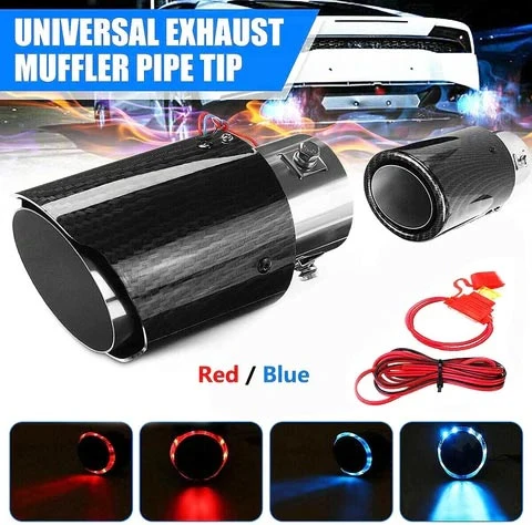 Exhaust tip length and installation clearance reference