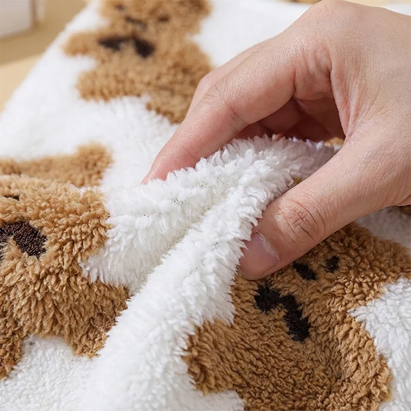 Teddy bear pattern pet vest