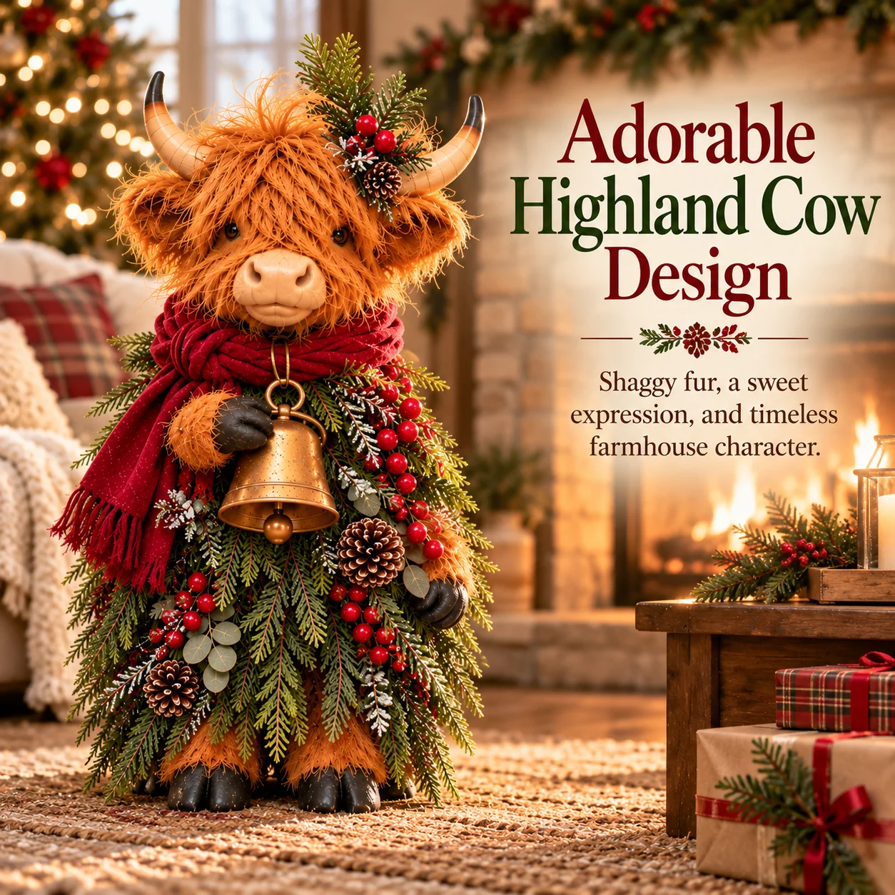 Dressed in Holiday Greenery
