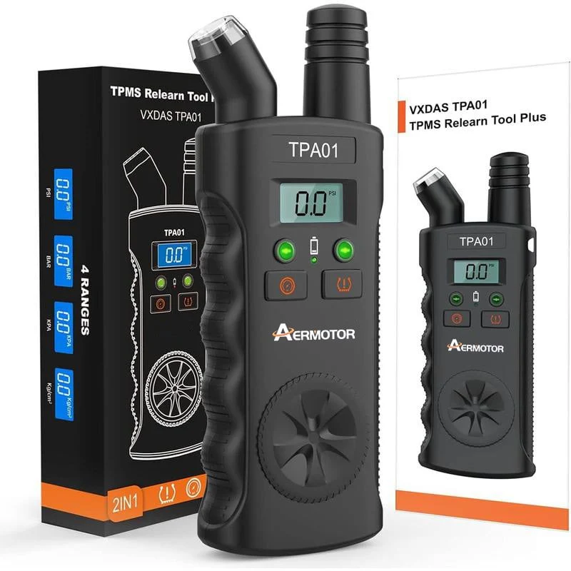 TPMS relearn tool and digital tire pressure gauge - product image 7
