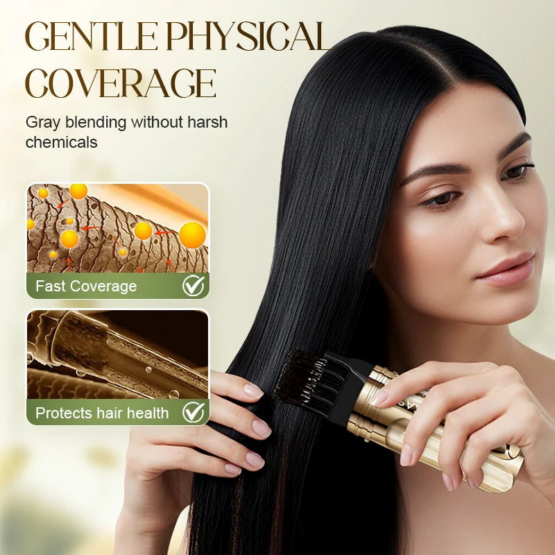 Dual-tooth hair coloring comb