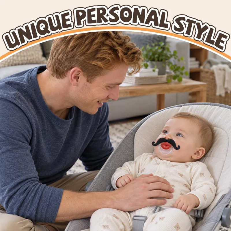 Funny baby pacifier for family photo moments