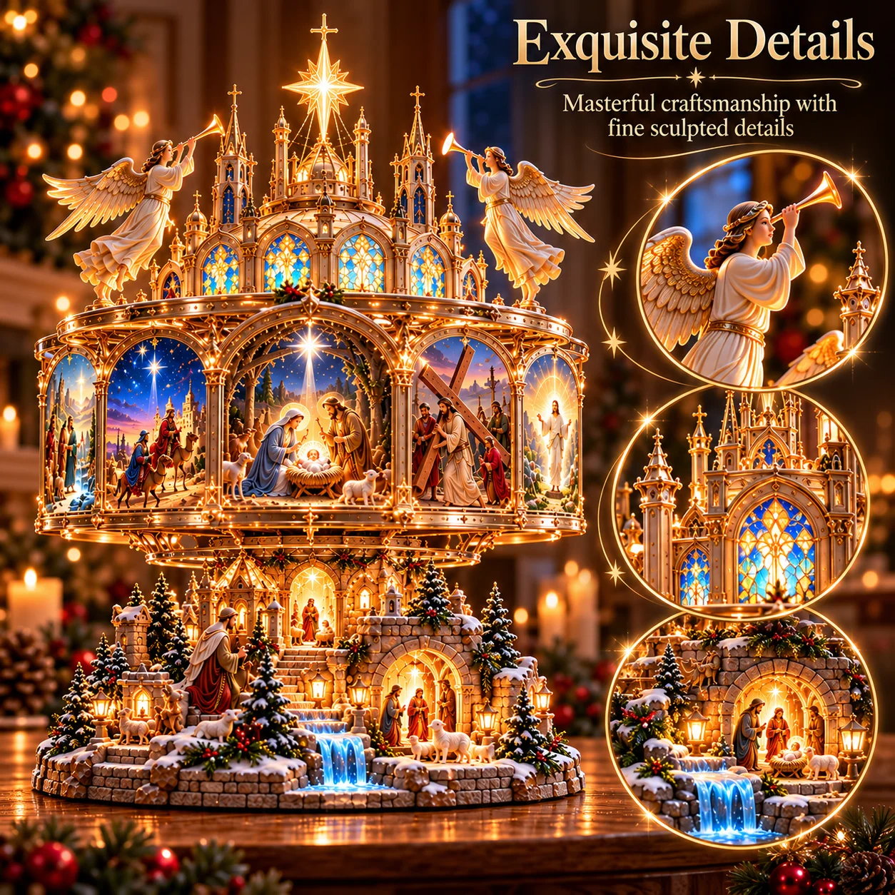 Detailed Journey of Faith display