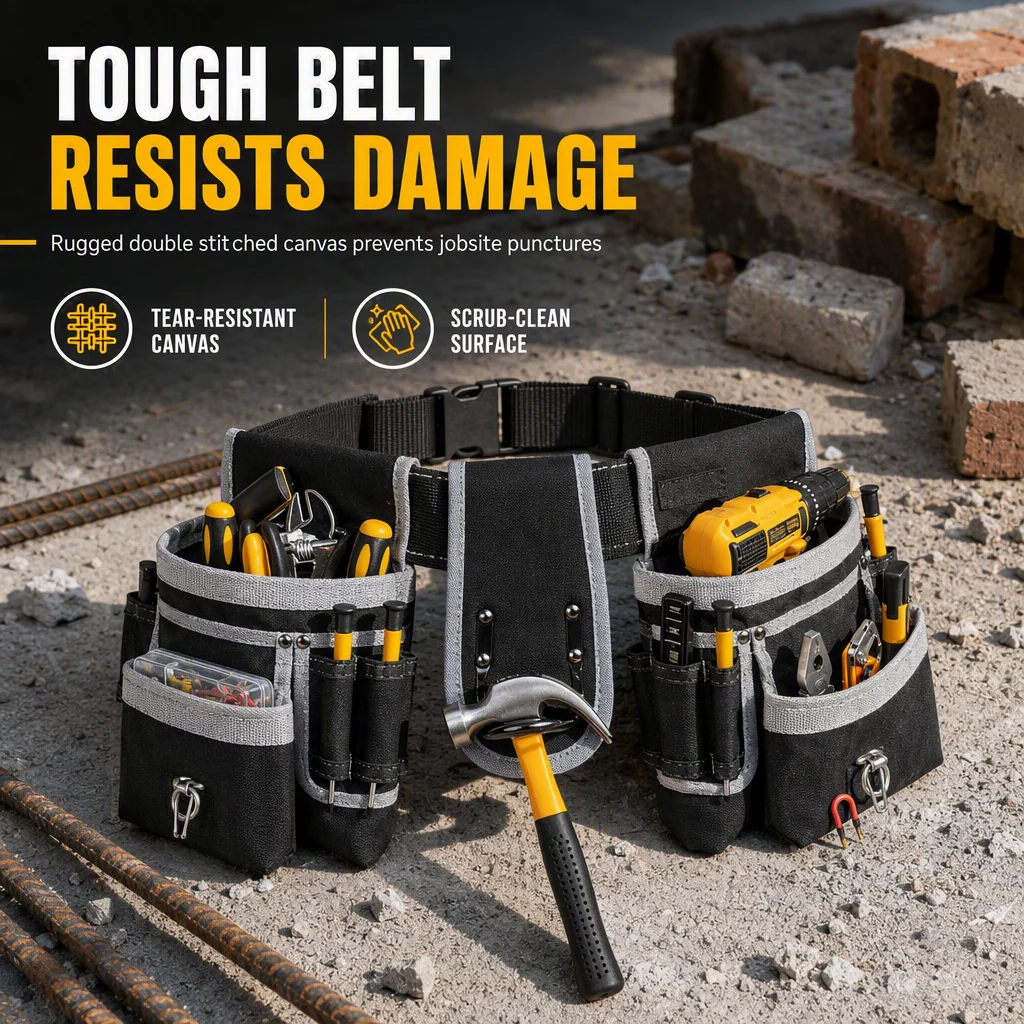 Durable Oxford fabric tool belt