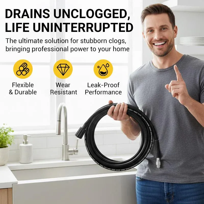 Vilyro reinforced sewer jetter hose