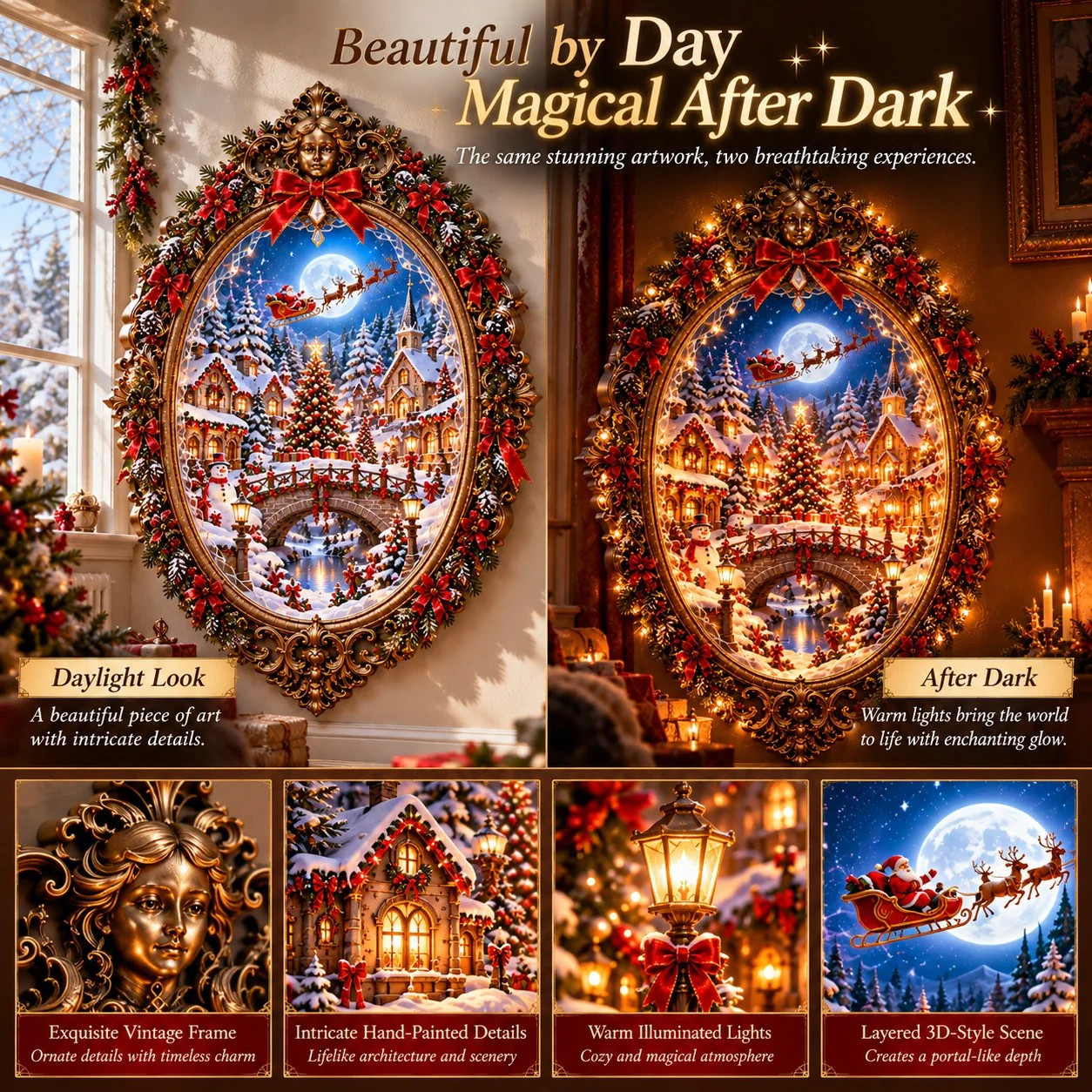 ✨ BEAUTIFUL BY DAY. MAGICAL AFTER DARK.