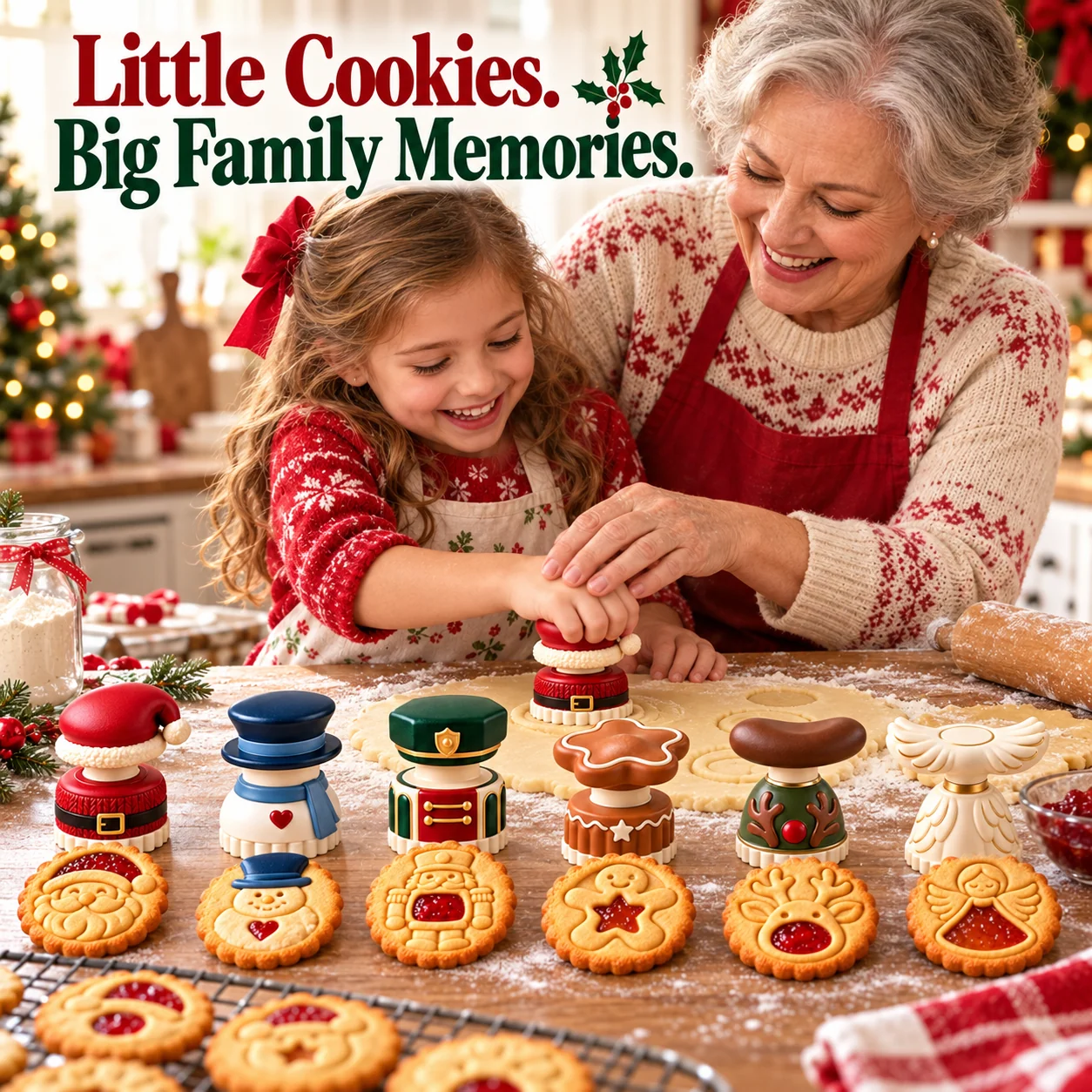 Christmas Cookie Family Memory