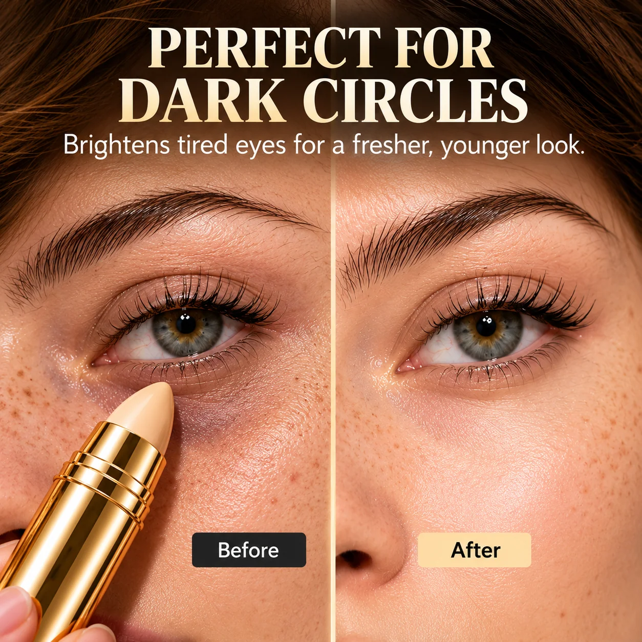 Perfect for dark circles