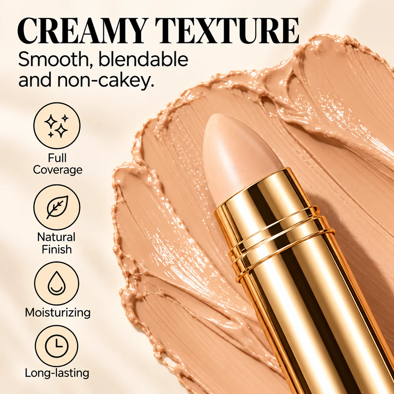 Creamy, blendable texture