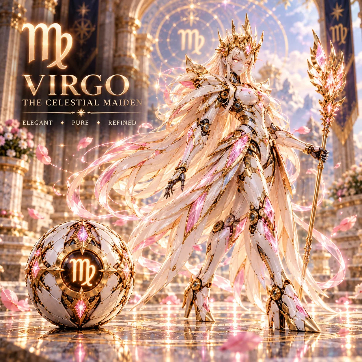 Virgo Guardian — egg and character design