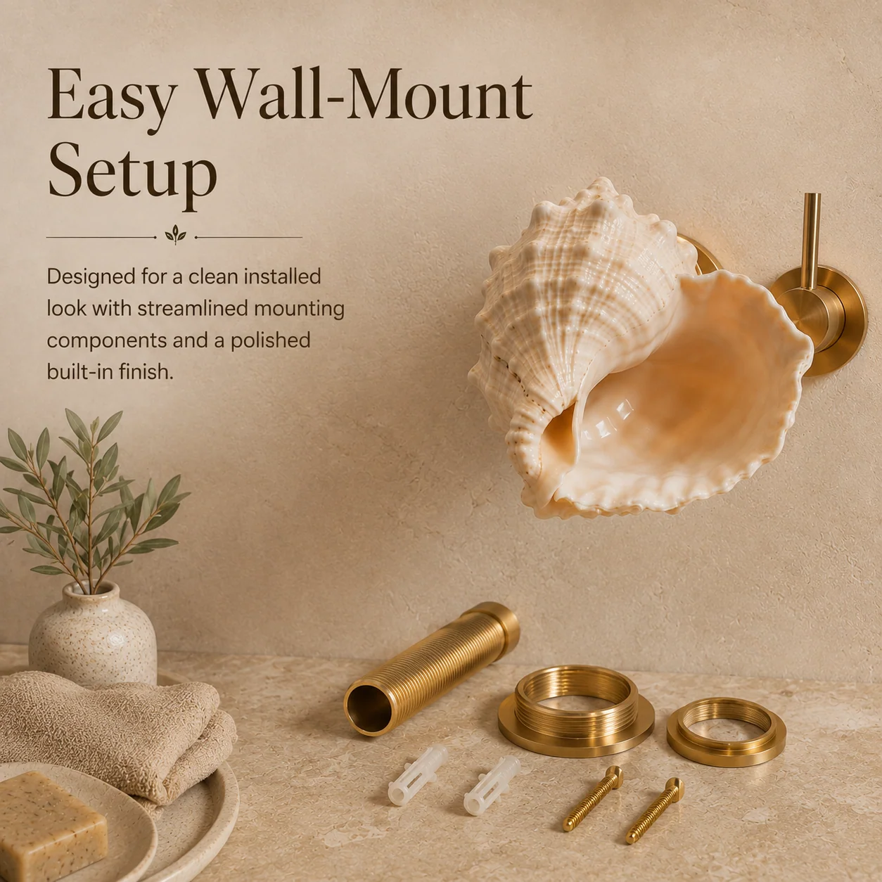 Shell faucet feature overview