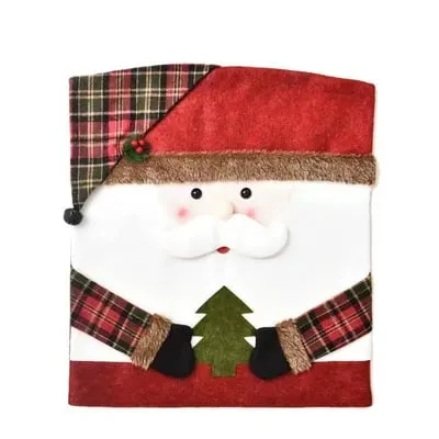 Santa Claus Chair Back Cover