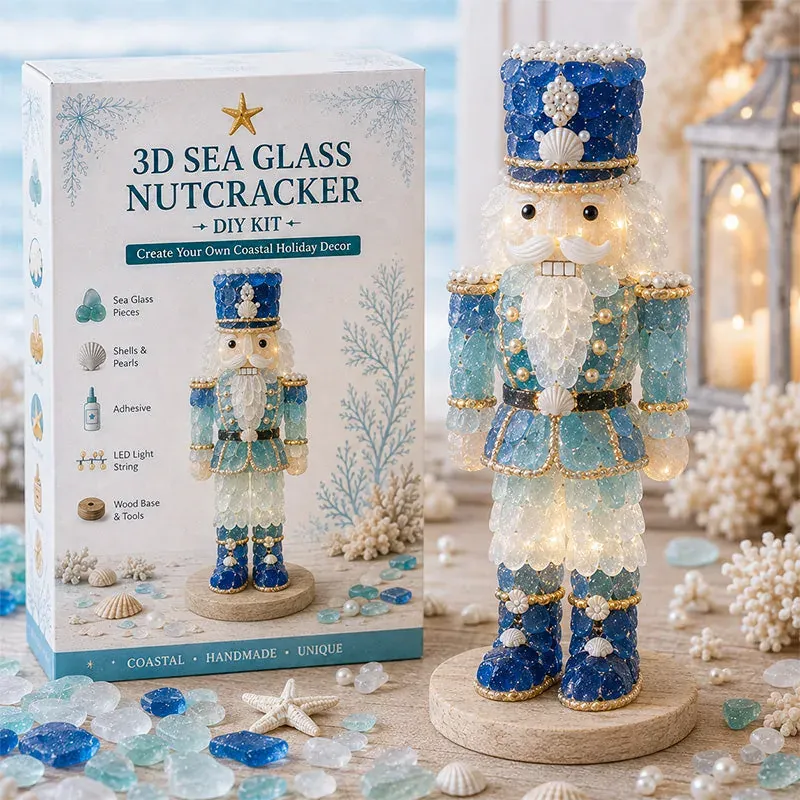 DIY 3D Sea Glass Art Kit – 11 Designs detail view