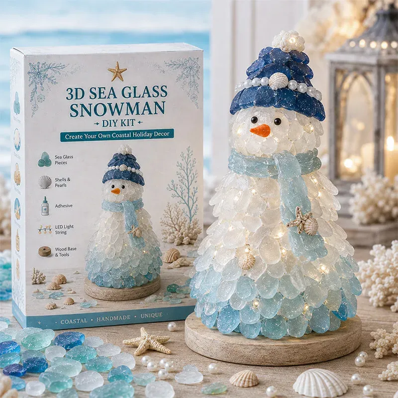 DIY 3D Sea Glass Art Kit – 11 Designs detail view