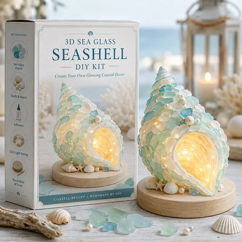 DIY 3D Sea Glass Art Kit – 11 Designs detail view