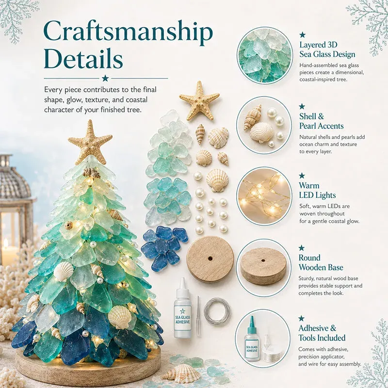 DIY 3D Sea Glass Art Kit – 11 Designs – Eleven Creative Choices