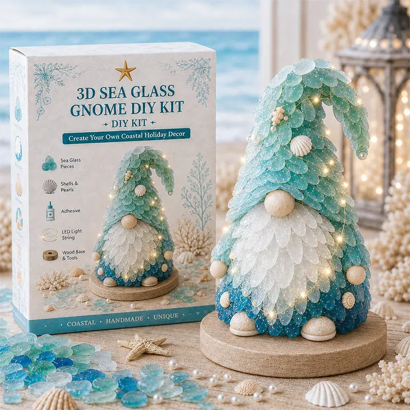 DIY 3D Sea Glass Art Kit – 11 Designs detail view
