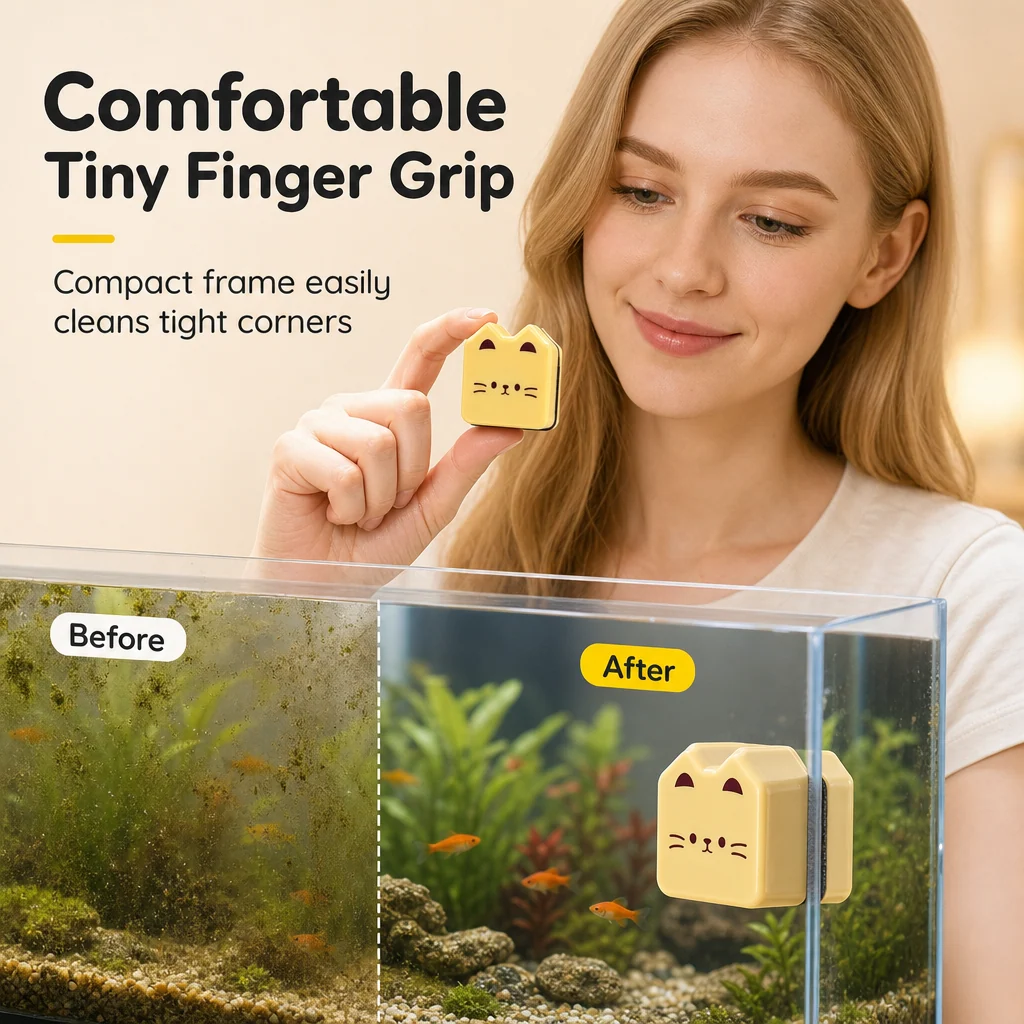 Comfortable tiny finger grip