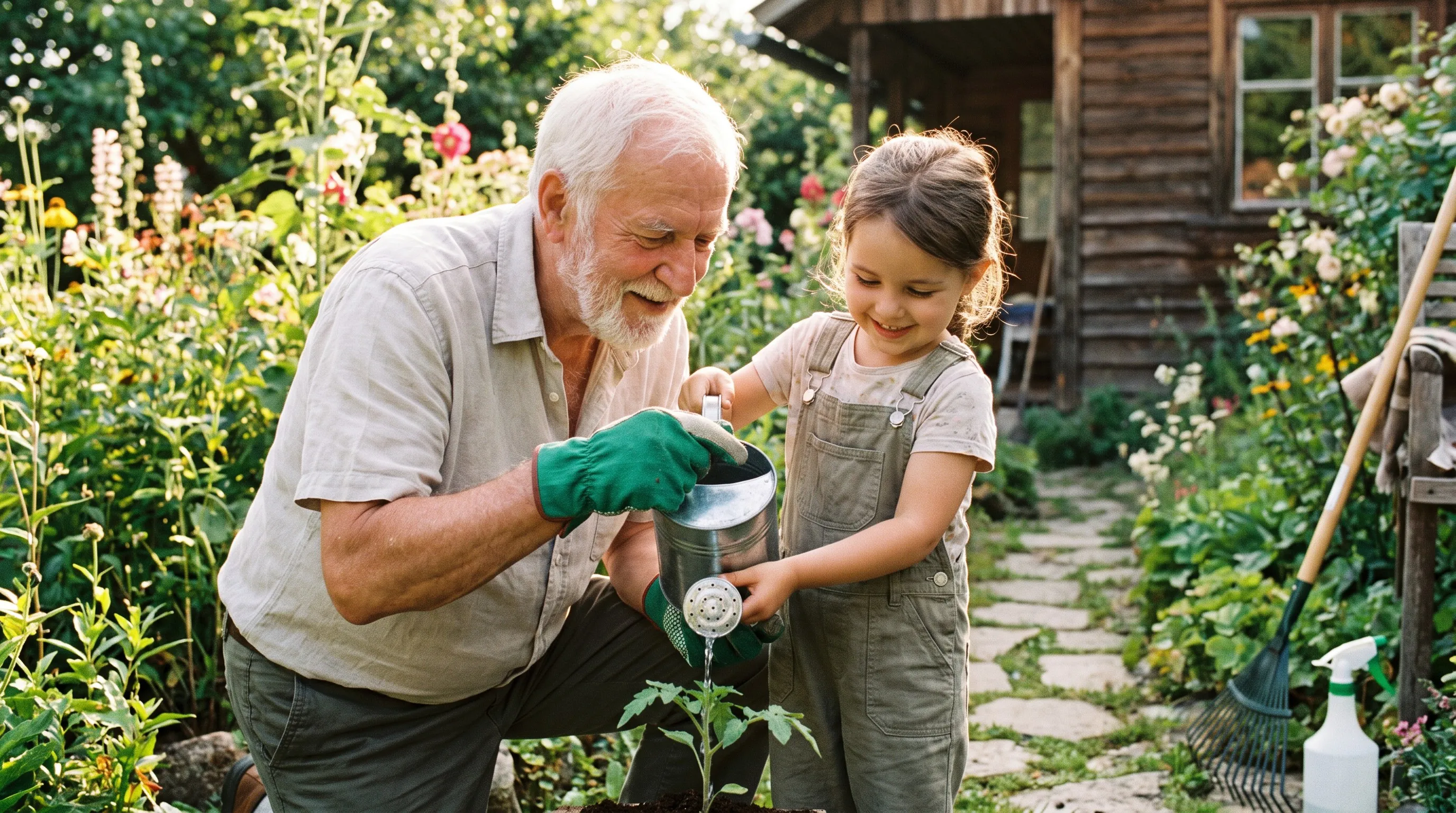 Planting the seed paper calendar after the month ends