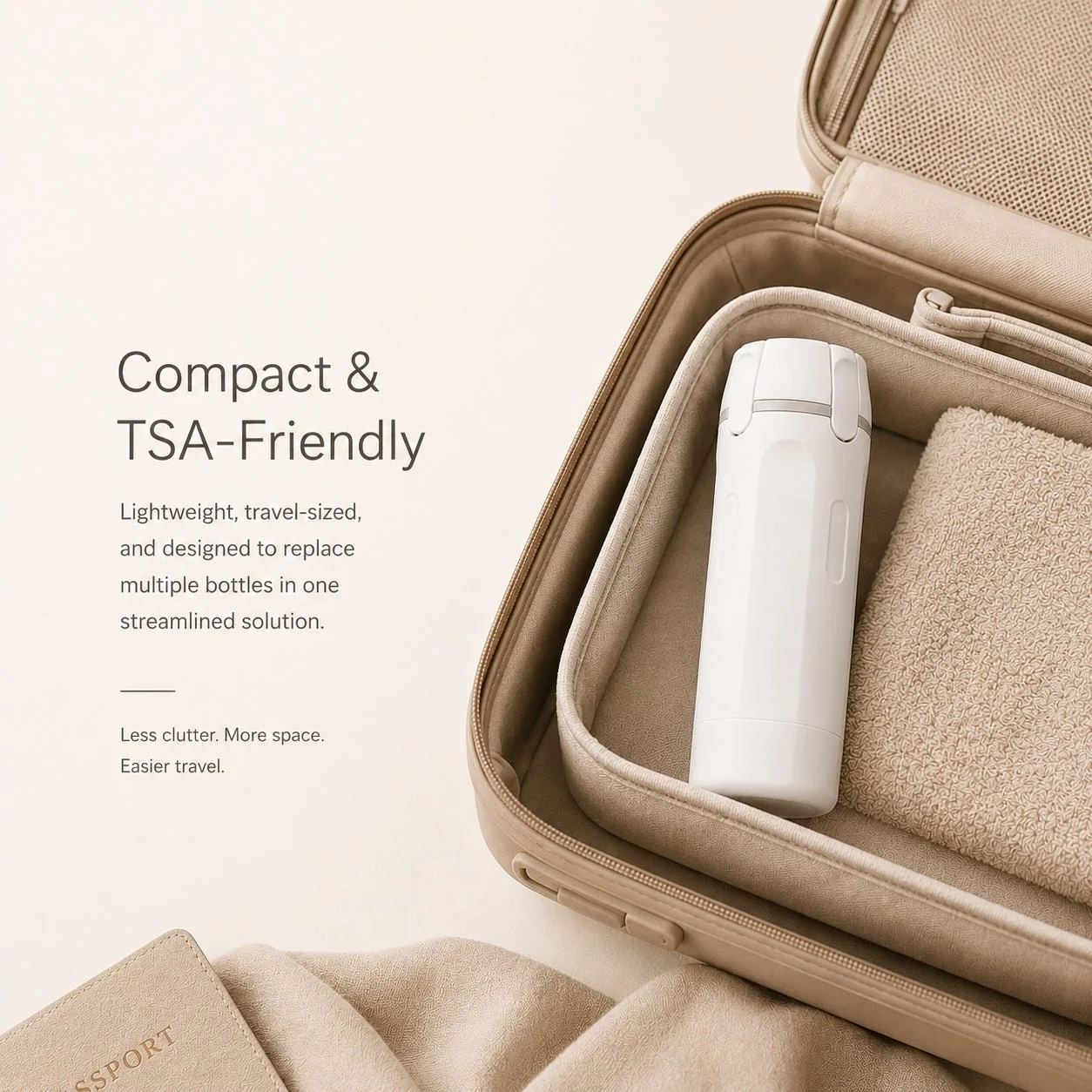 4-in-1 Travel Dispenser Bottle - Auranest