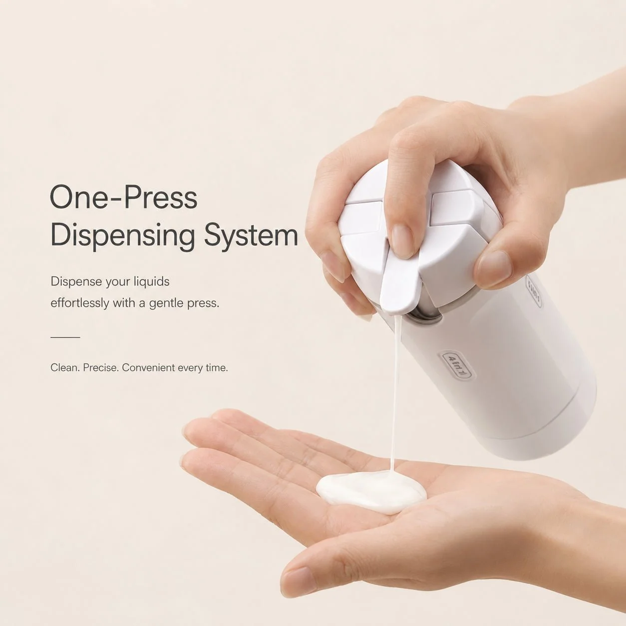4-in-1 Travel Dispenser Bottle - Auranest